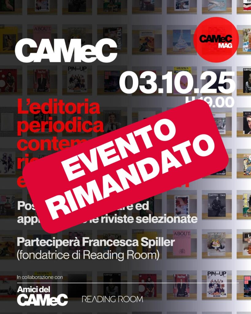 Evento rimandato