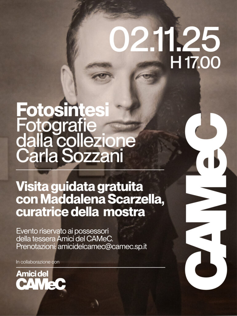2 novembre - ore 17 - Visita guidata gratuita alla mostra Fotosintesi. Fotografie dalla collezione Carla Sozzani con la curatrice Maddalena Scarzella