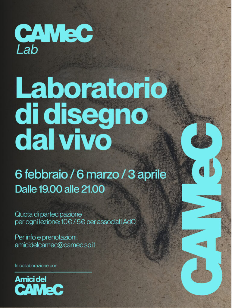Laboratorio di disegno dal vivo - 6 febbraio 2026 - CAMeC della Spezia